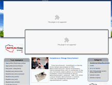 Tablet Screenshot of nieruchomosci-kosierkiewicz.pl